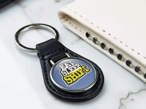 Leather Keychain Leather Durable Style Modern